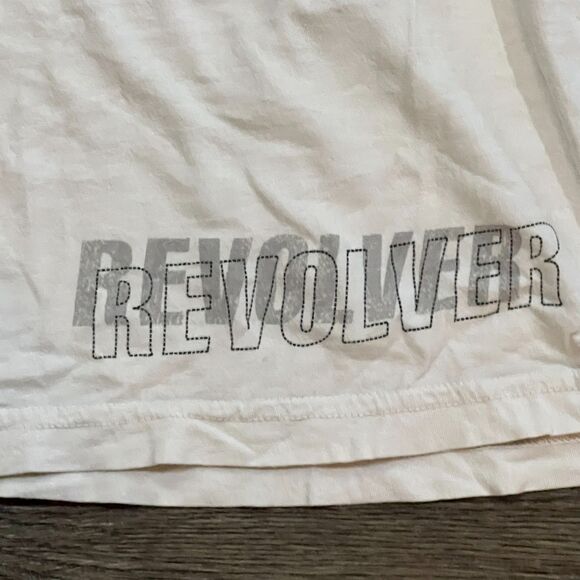 The Beatles Revolver T Shirt Cream Graphic Album Art Short Sleeve Men's Small - Picture 3 of 6